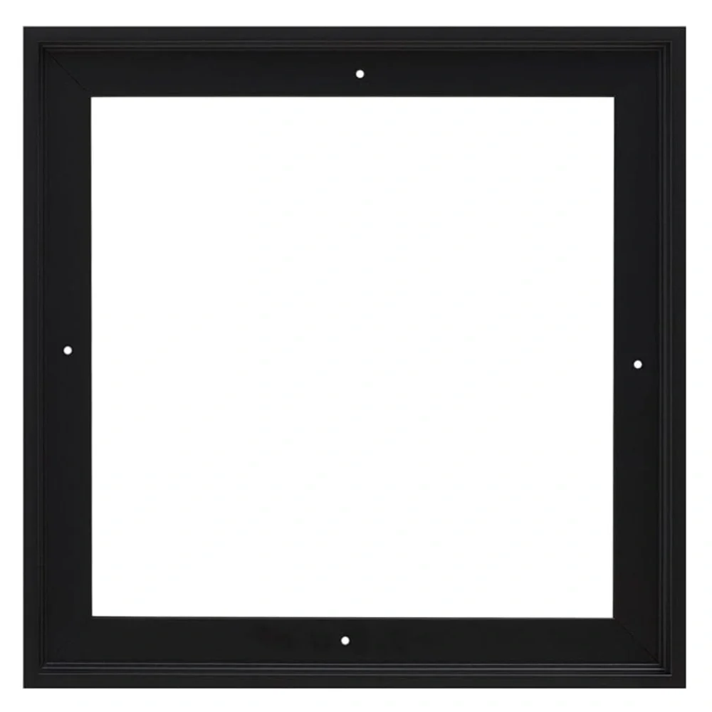 Black Square Floater Frame 6x6 Inch for 3/4 (.075) Inch Deep Canvas